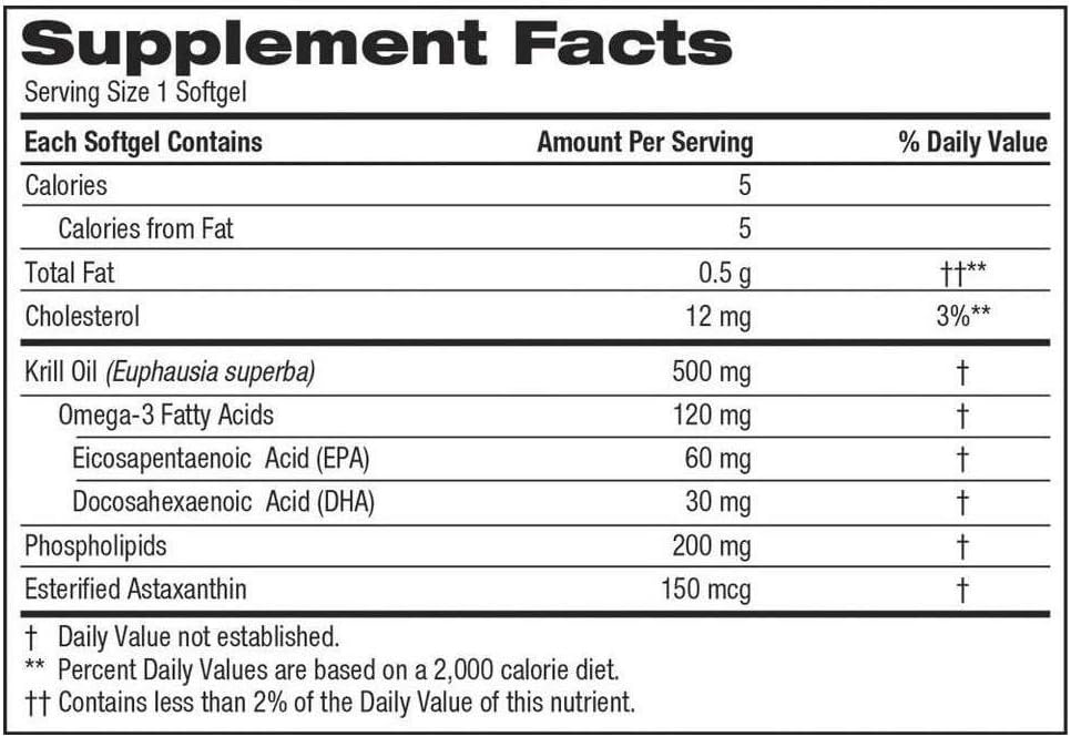 160 Softgels of Kirkland Signature Krill Oil 500 mg - High-Quality Omega-3 Supplement