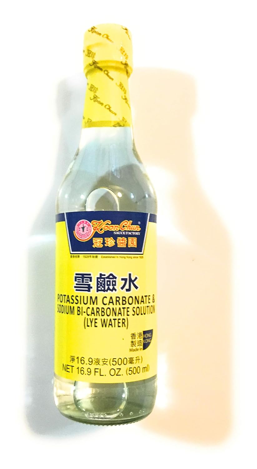 16.9 Fl Oz Koon Chun Lye Water Solution with Potassium Carbonate & Sodium Bi-Carbonate