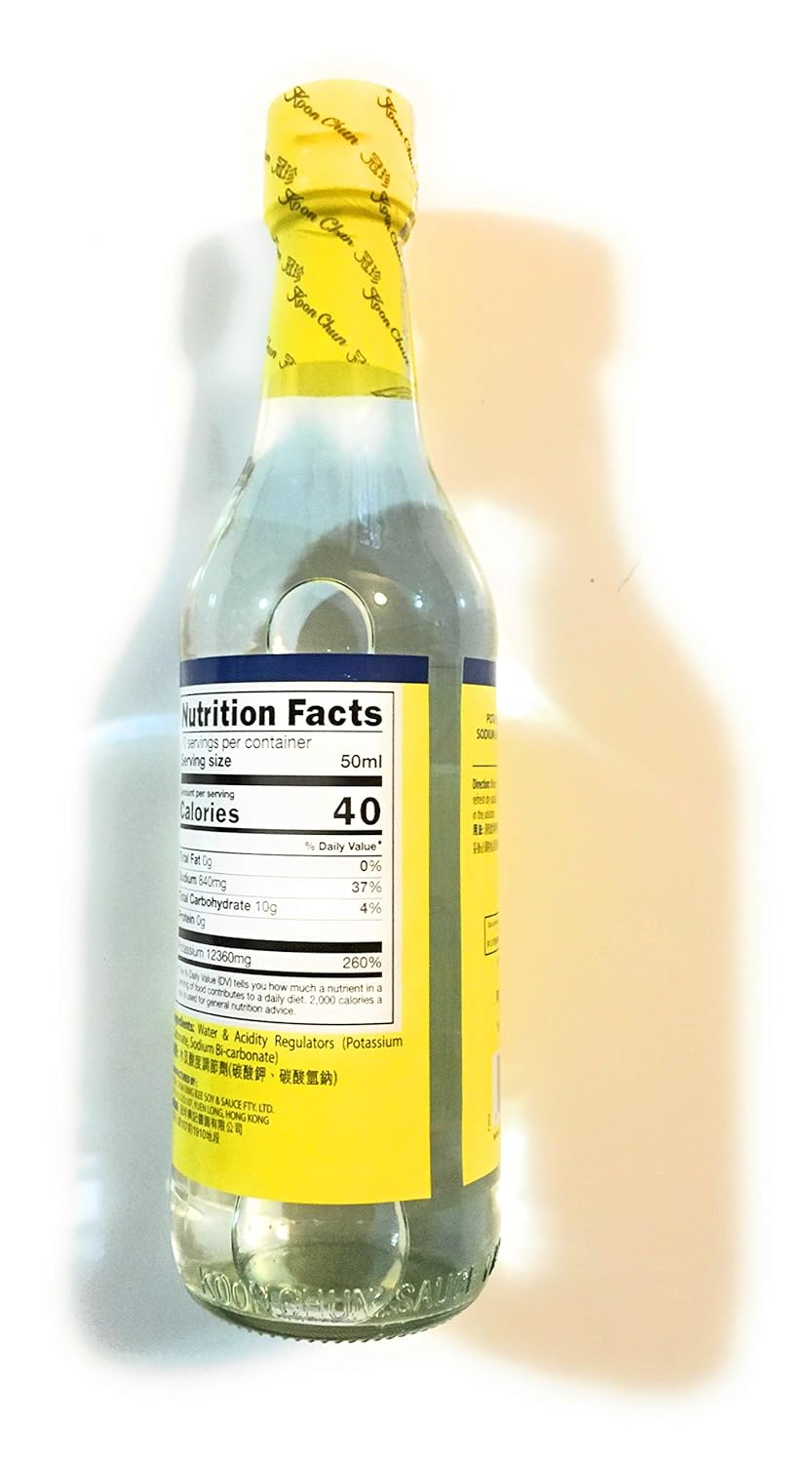 16.9 Fl Oz Koon Chun Lye Water Solution with Potassium Carbonate & Sodium Bi-Carbonate