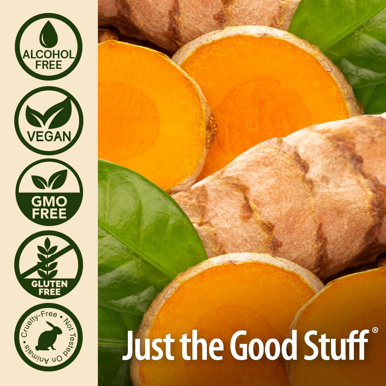 16oz Nature's Answer Turmeric Liquid - 3500mg - Orange Flavor - Joint Support - Gluten-Free - Non-GMO
