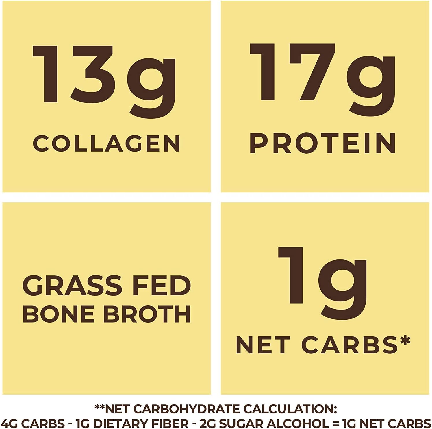 16oz Vanilla and Chocolate Bone Broth Protein Powder Bundle by Left Coast Performance