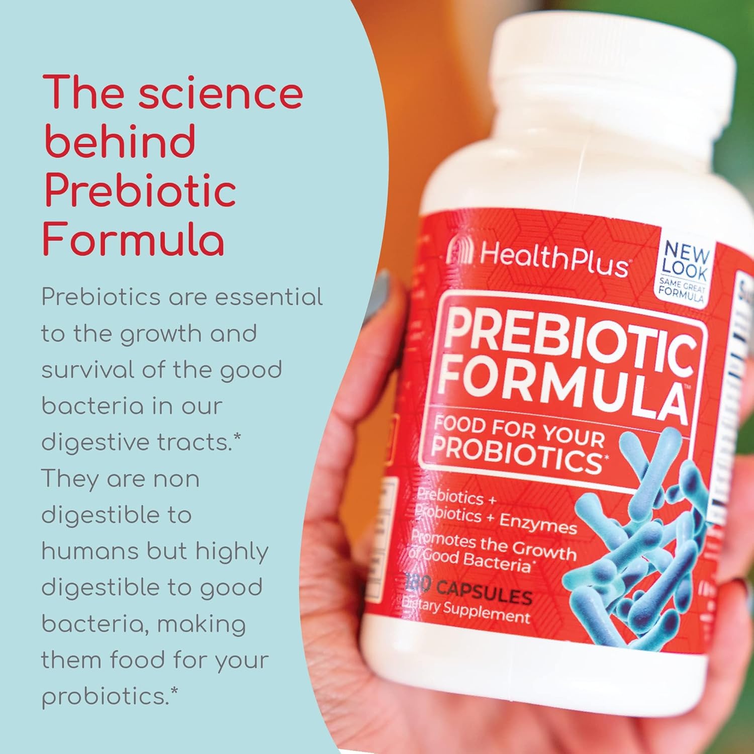 180 Capsules of Health Plus Prebiotic Formula & 30 Capsules of Probiotic Fiber Bundle (60 Servings)