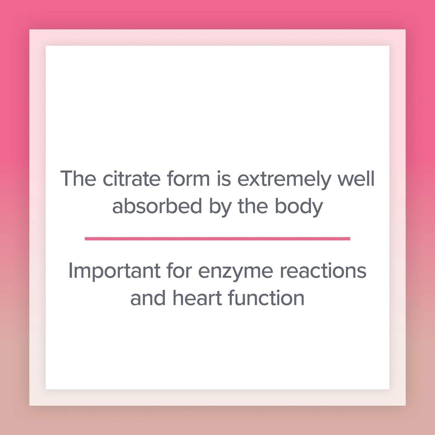 180 Capsules of Natural Factors Magnesium Citrate 150 mg for Muscle and Heart Health