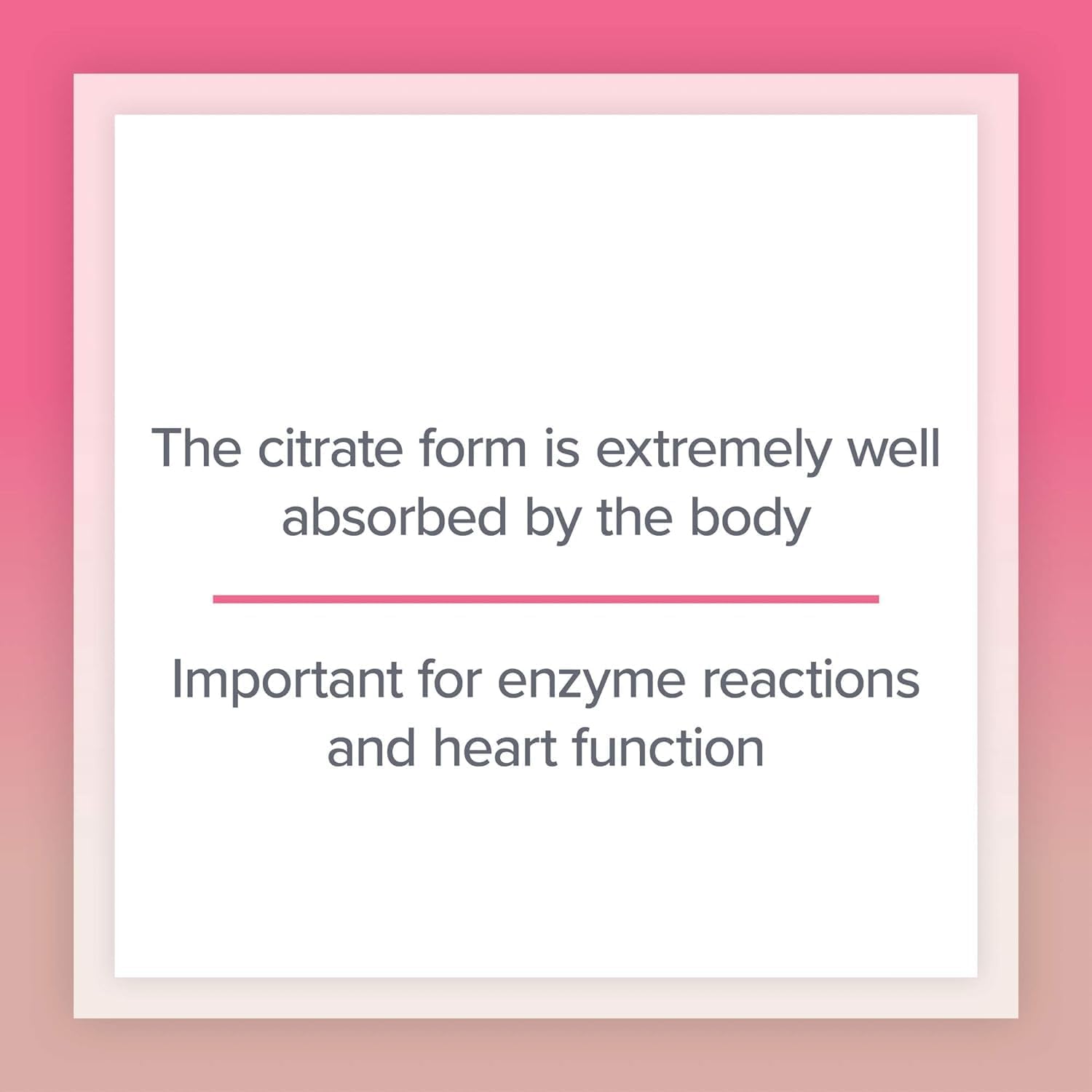 180 Capsules of Natural Factors Magnesium Citrate 150 mg for Muscle and Heart Health