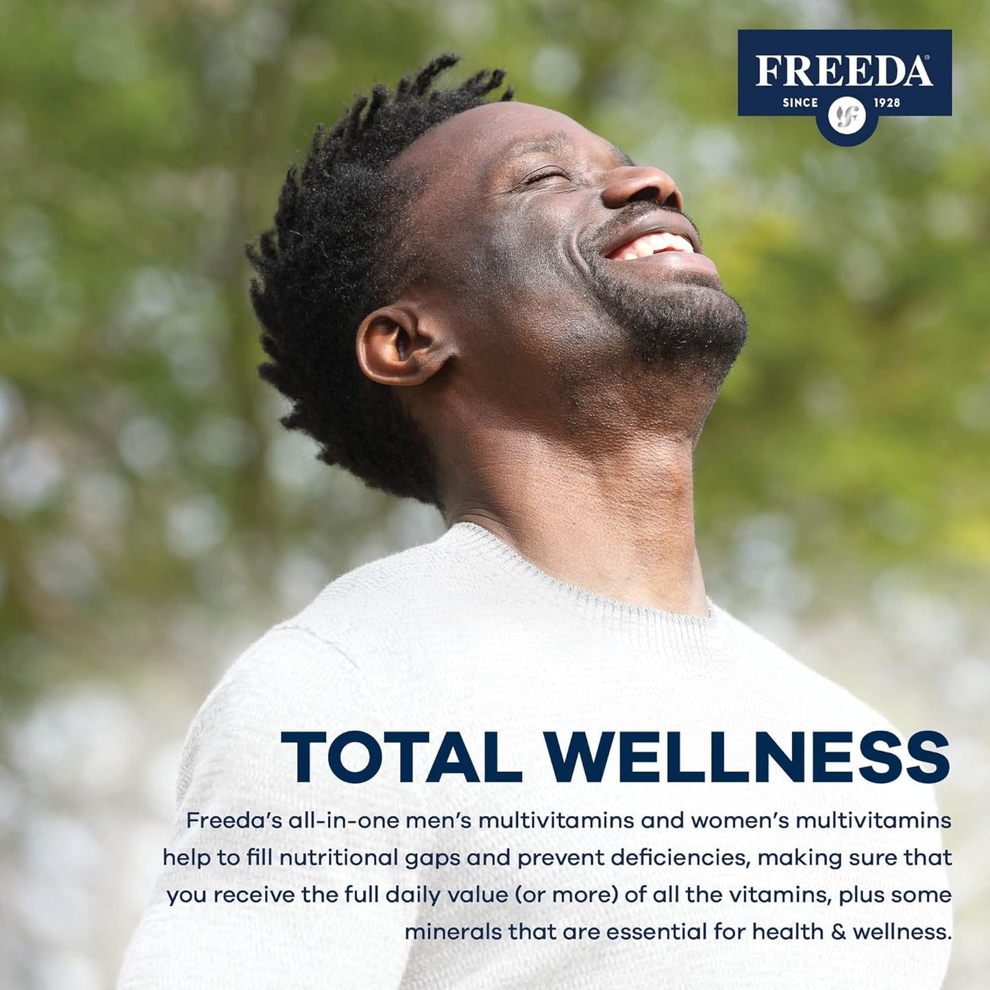 180 Count FREEDA Kosher Multivitamin Supplements for Men and Women's Health, SCD Certified