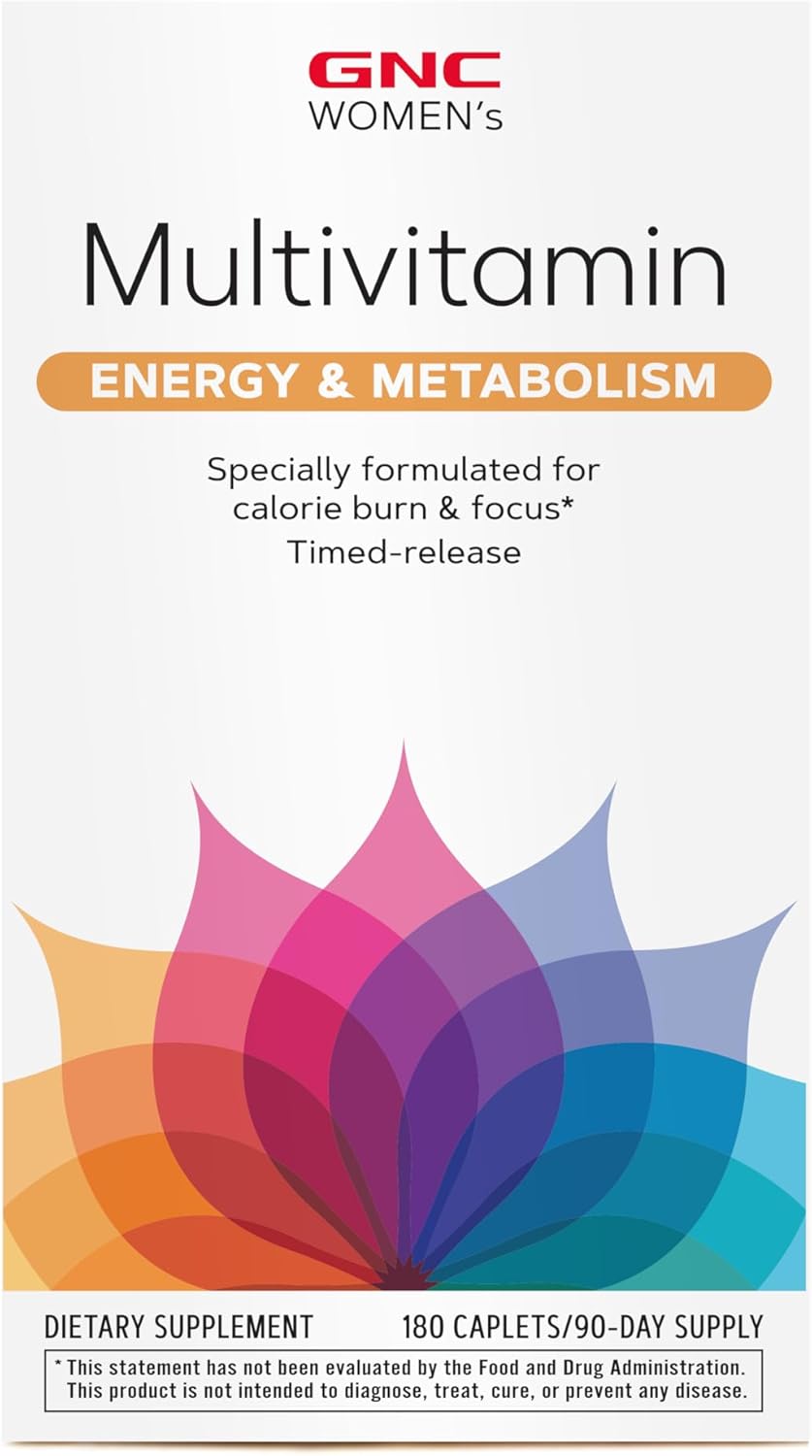 180 Count GNC Women's Multi Energy & Metabolism Formula