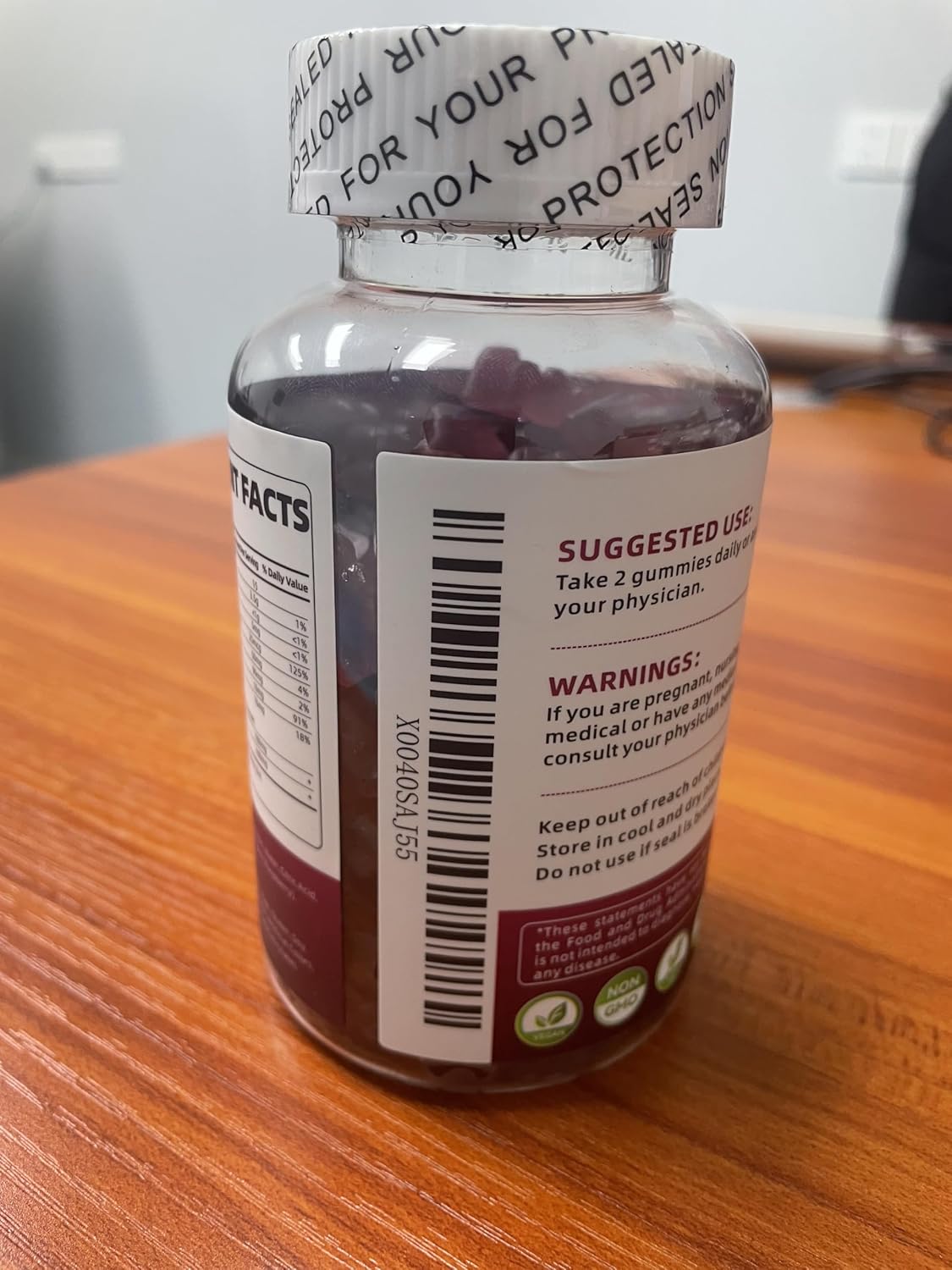 180 Count Pineapple and Elderberry Flavored Potassium Magnesium Gummies by NOAVII