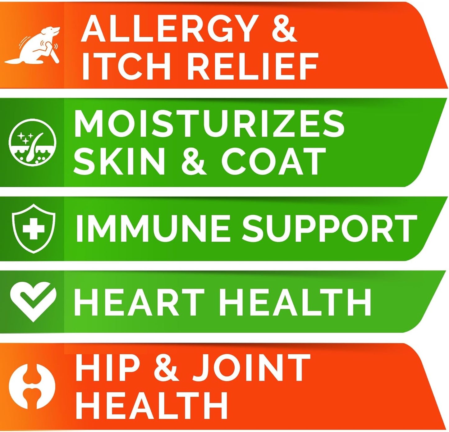 180 Ct StrellaLab Omega 3 Fish Oil Treats for Dogs - Skin & Coat Supplement for Allergy & Itch Relief - Dry Skin, Shedding, Hot Spots Treatment - Chicken Flavored Salmon Oil Chews
