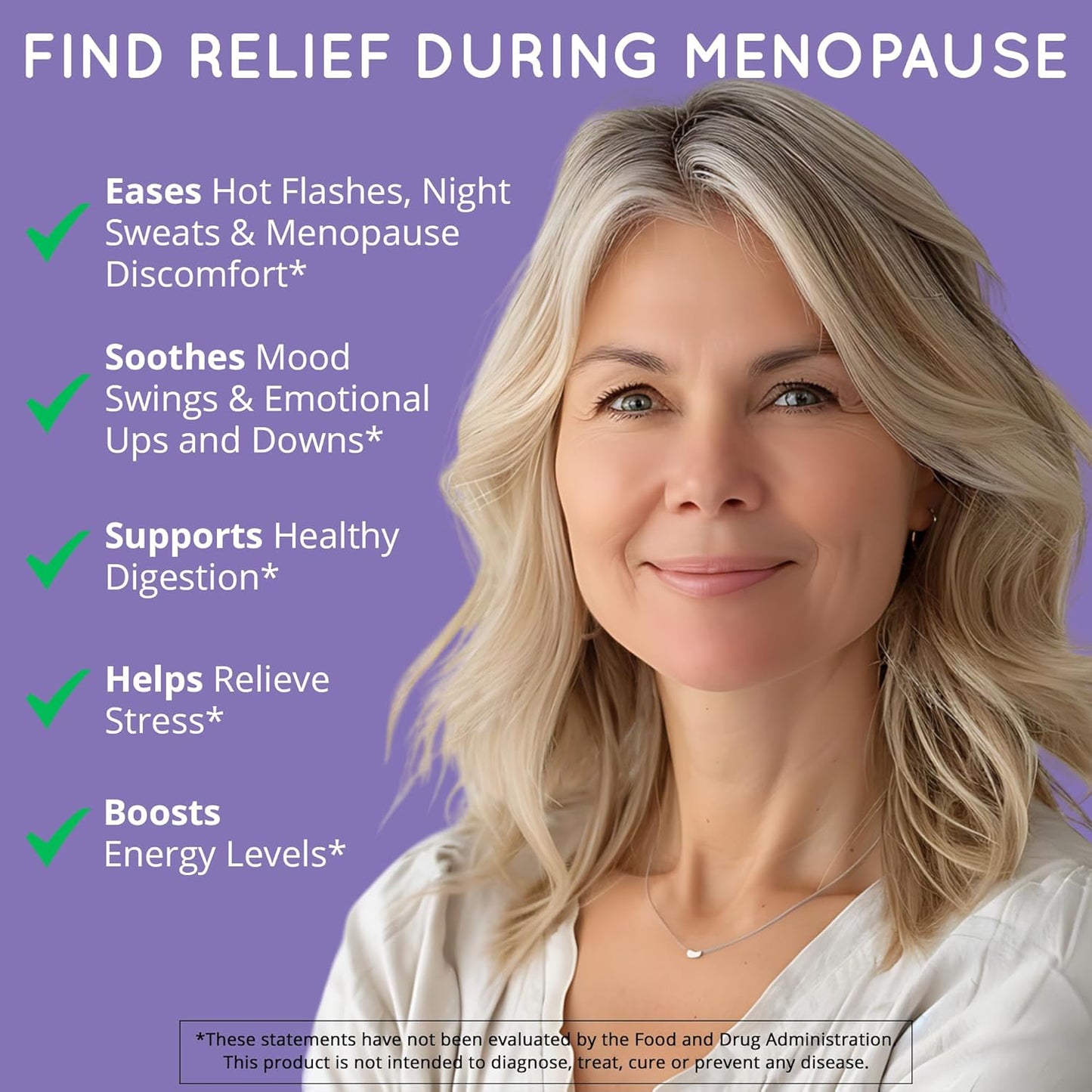 180ct Happy Healthy Hippie Go with The Flow Menopause Support & Hormone Balance for Women
