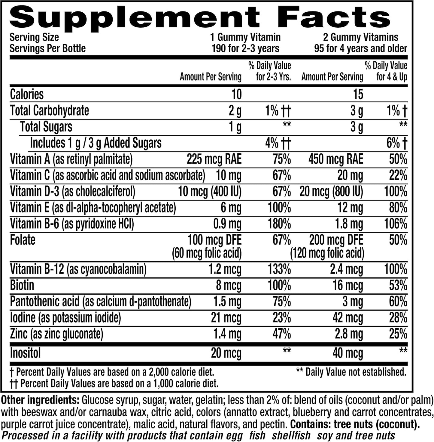 190 Count Lil Critters Paw Patrol & Gummy Vites Kids Multivitamin Gummies - Cherry, Strawberry, Orange, Pineapple, Blueberry