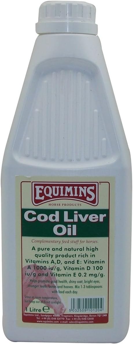 1L Monster Pet Supplies Horse Supplement with Cod Liver Oil