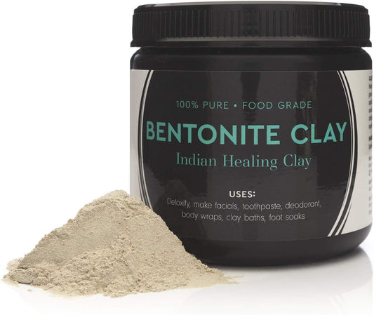 1lb Belle Chemical Food Grade Sodium Bentonite Clay Powder - Natural Detoxifier, Soothes Skin & Digestive System
