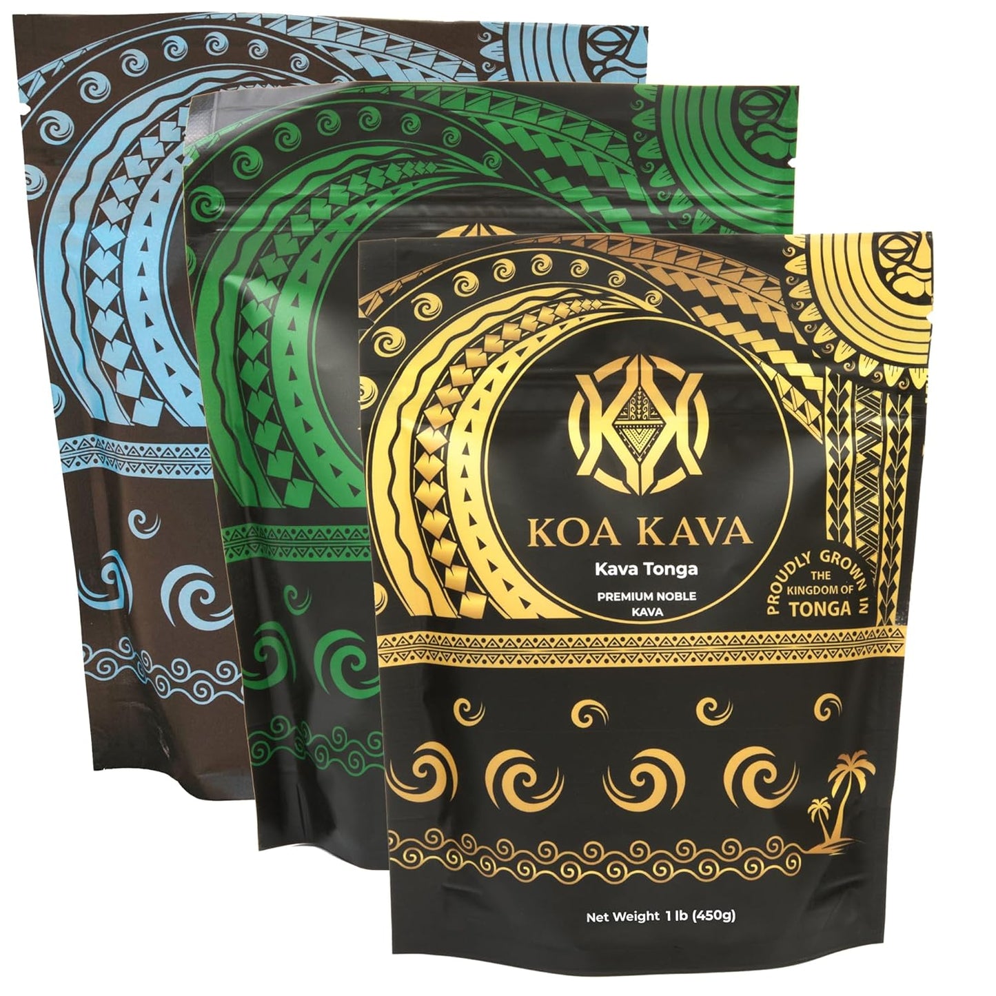 1lb Koa Kava Bundle: Tongan, Fijian, Vanuatu Waka Kava Root Powder