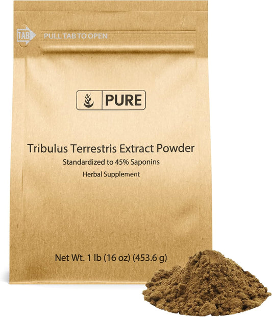 1lb of Tribulus Terrestris with Pure Original Ingredients, Vegetarian, Gluten-Free, Non-GMO