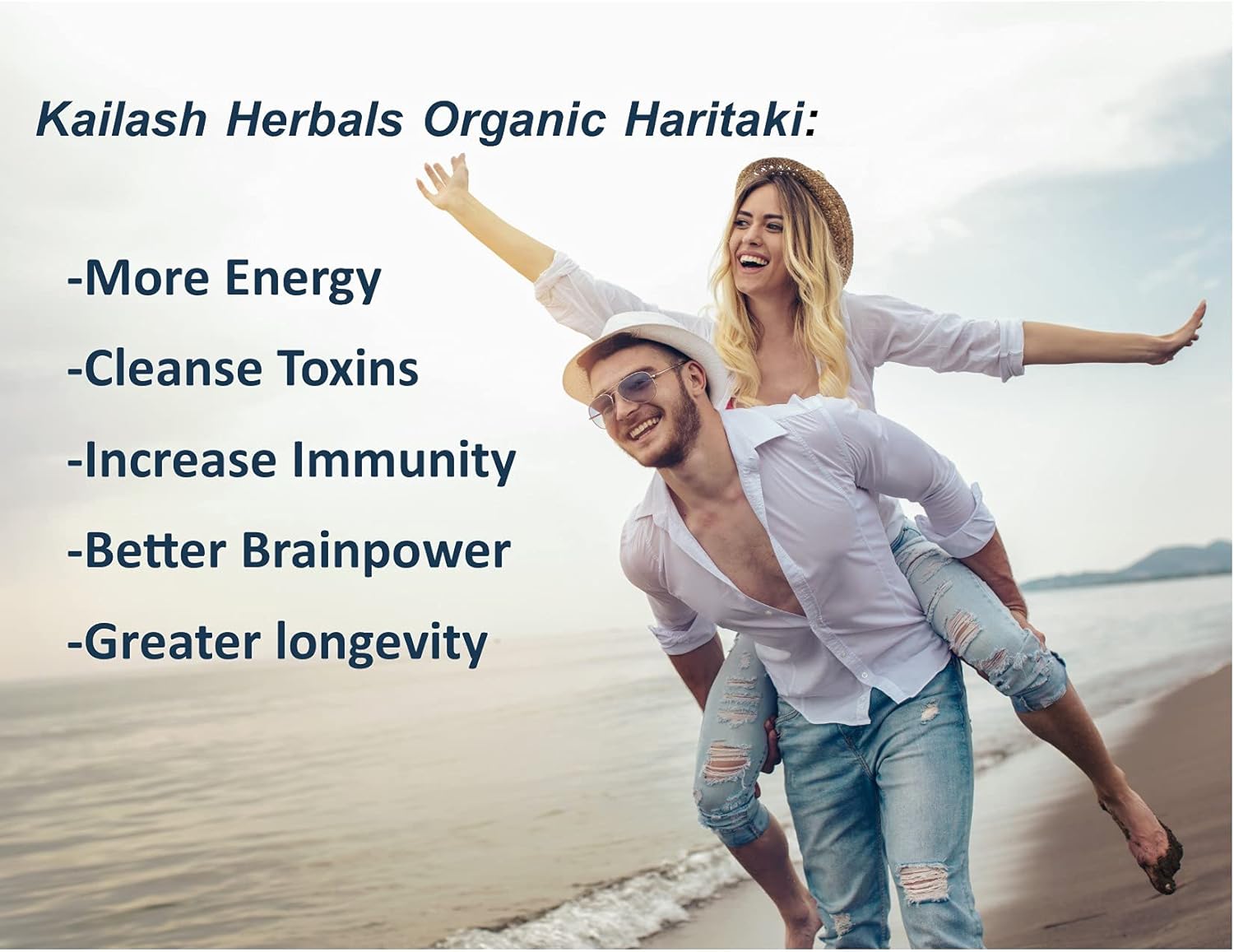 1lb Organic Haritaki Powder - USDA Certified Terminalia Chebula - Digestive Health, Detox & Vata Rejuvenation