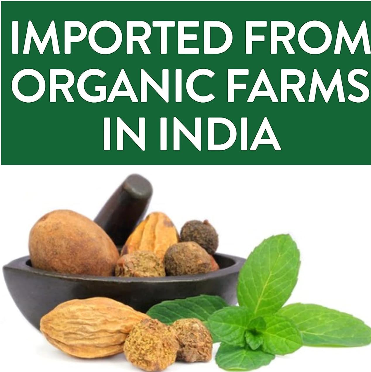 1lb Organic Haritaki Powder - USDA Certified Terminalia Chebula - Digestive Health, Detox & Vata Rejuvenation