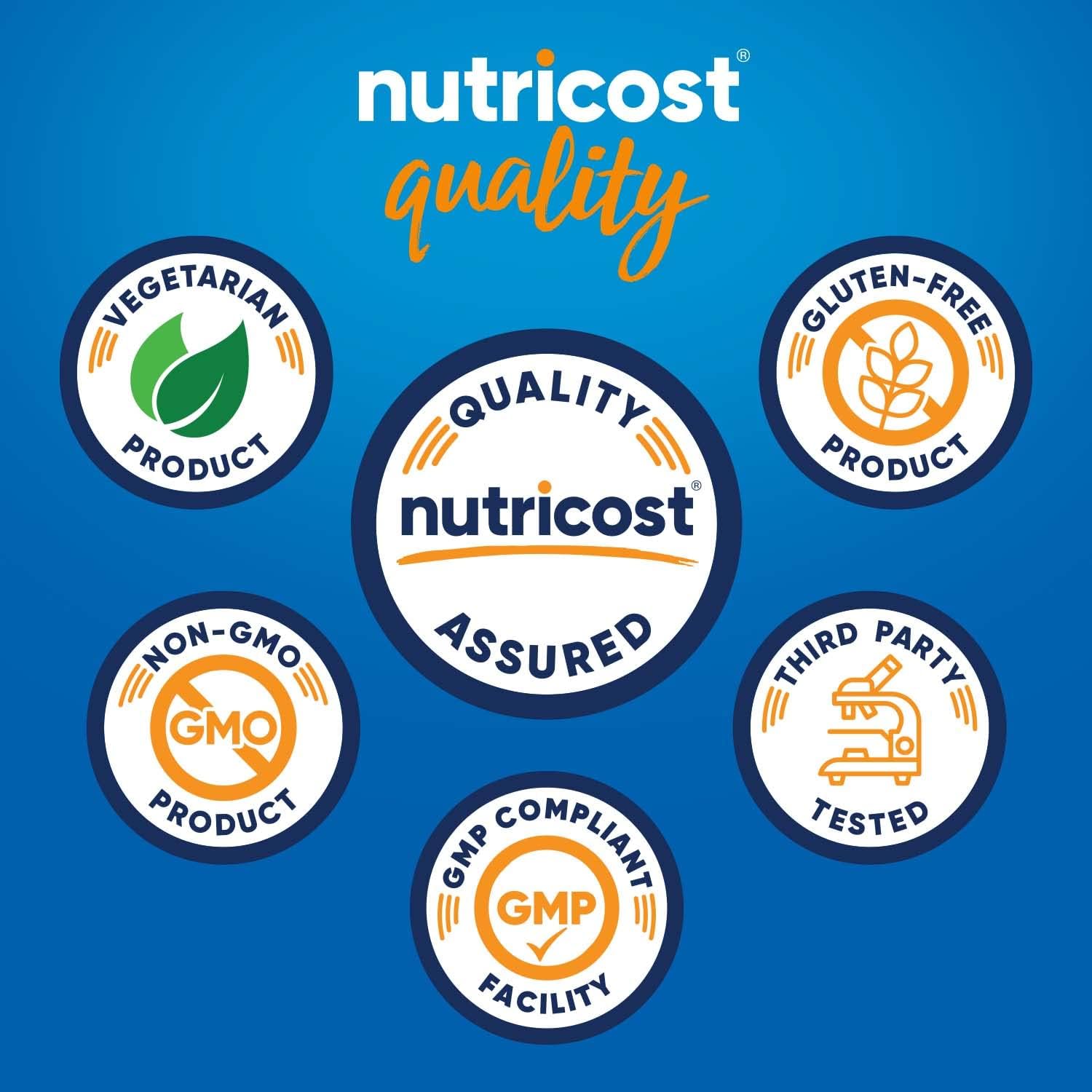 2 Bottles of Nutricost 5-HTP 200mg, 120 Vegetarian Capsules - Non-GMO & Gluten Free