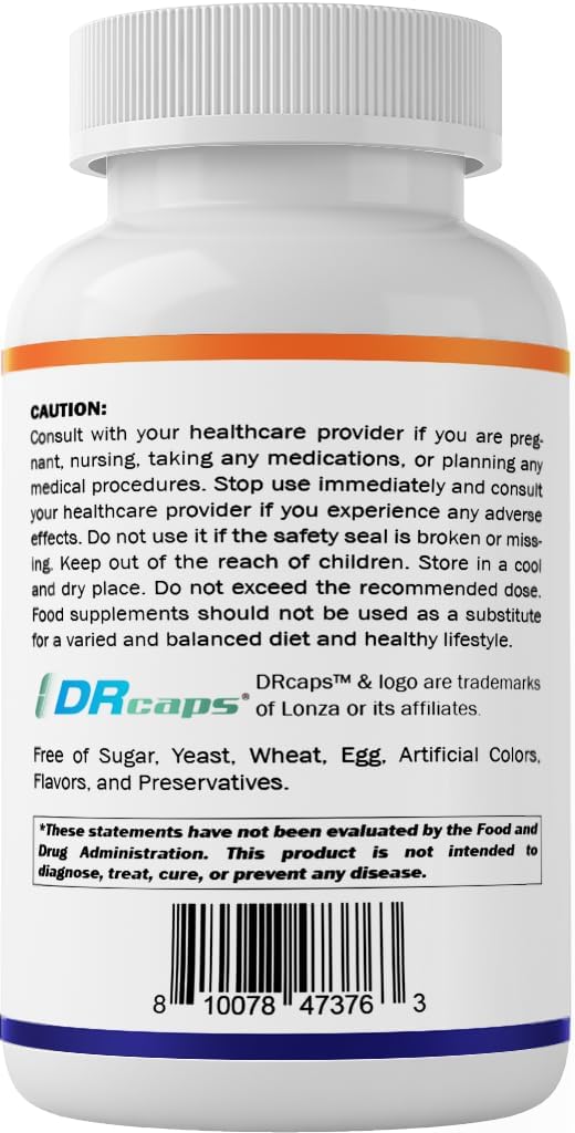 2 Bottles of Vitamatic Lactobacillus Salivarius DR Capsules - 60 Count Each - 2 Billion CFUs per Capsule - Digestive Support with Prebiotic Inulin Fiber