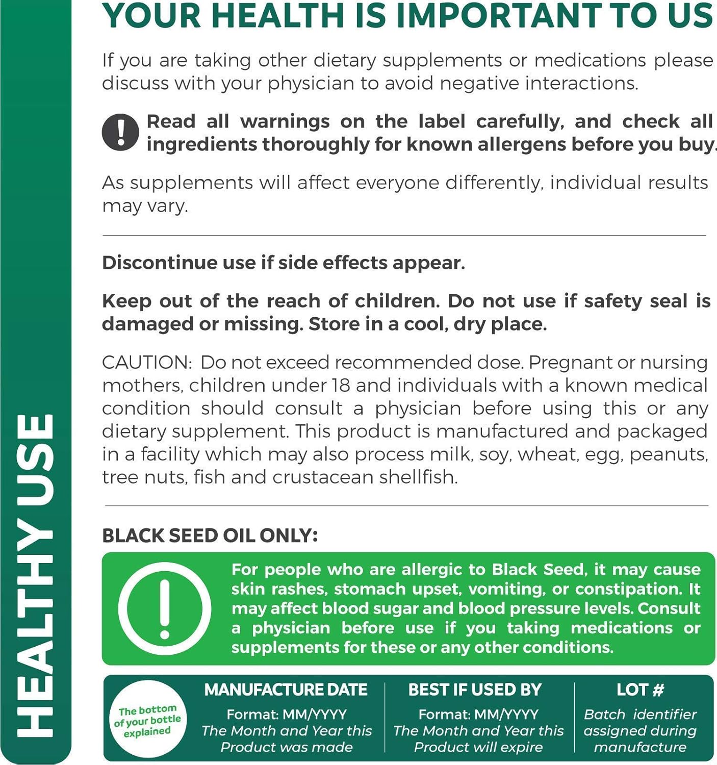 2-Month Supply Black Seed Oil & Vitamin C Immune Defense Bundle - Cold-Pressed Cumin Seed & Nigellia Sativa Capsules with Vegetarian Vitamin C Tablets