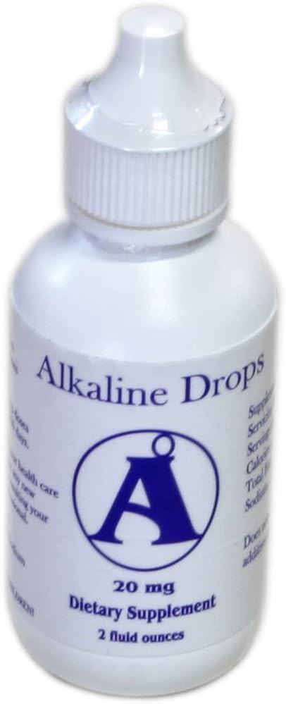 2 oz Angstrom Minerals Alkaline Drops for Balanced pH Levels