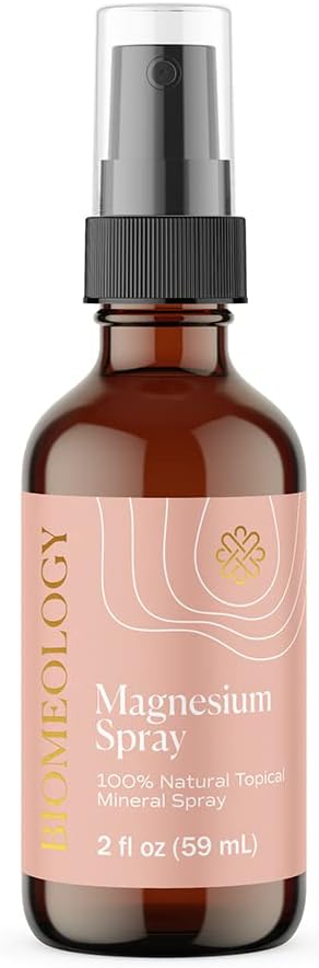 2 oz. Biomeology Topical Magnesium Spray for Muscle Relief and Relaxation - BoostGo Australia