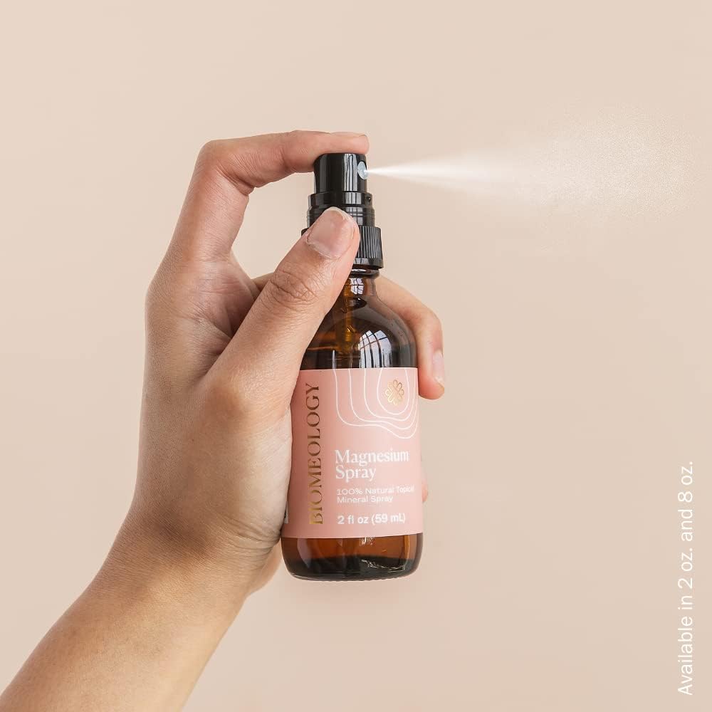 2 oz. Biomeology Topical Magnesium Spray for Muscle Relief and Relaxation - BoostGo Australia