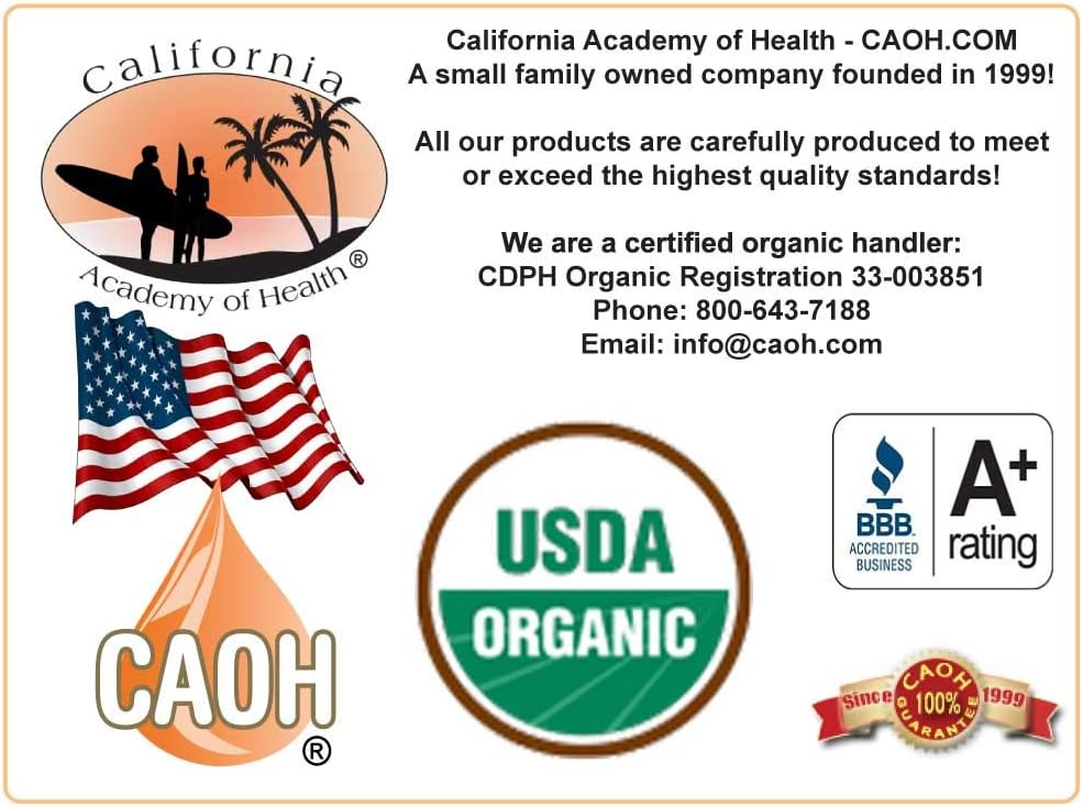 2 oz Colloidal Gold from California Academy of Health (CAOH) - Pure Gold Supplement