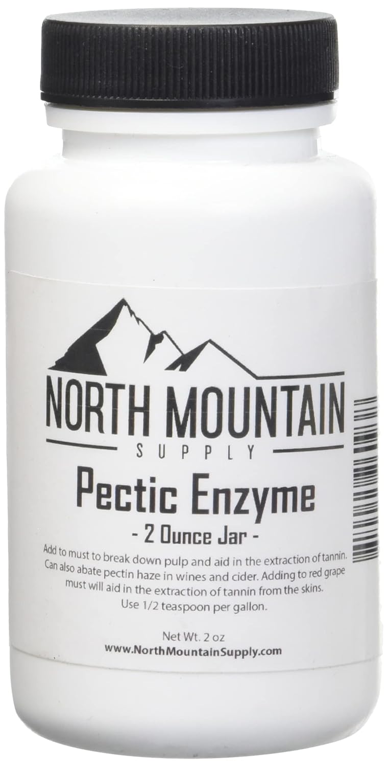 2 oz Jar of North Mountain Supply Pectic Enzyme for Home Winemaking and Brewing