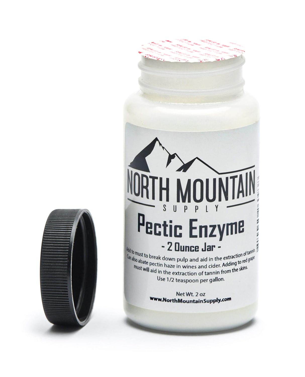2 oz Jar of North Mountain Supply Pectic Enzyme for Home Winemaking and Brewing
