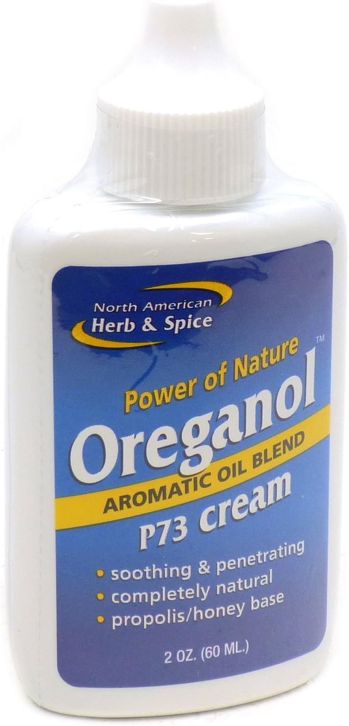 2 oz. Potent Natural Moisturizer with Oreganol P73 Oregano Oil, Honey, Propolis, and Royal Jelly