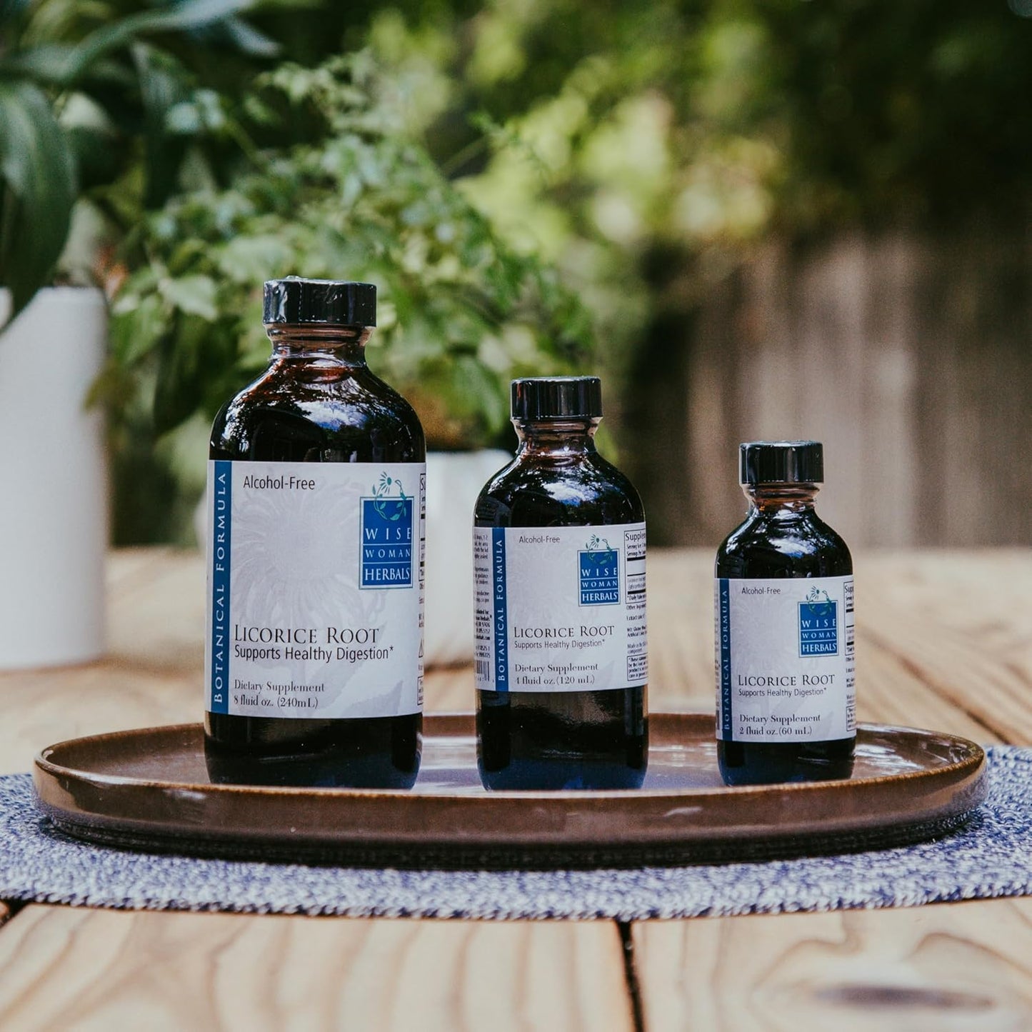 2 oz Wise Woman Herbals Licorice Root Solid Extract - Extra Strength 4:1 Liquid Extract - Alcohol-Free - Supports Digestion & Immune System