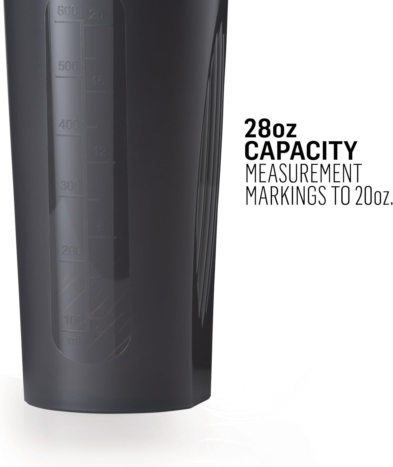 2-Pack BlenderBottle Classic Shaker Bottles, 28-Ounce, Ideal for Protein Shakes and Pre Workout, Pebble Grey