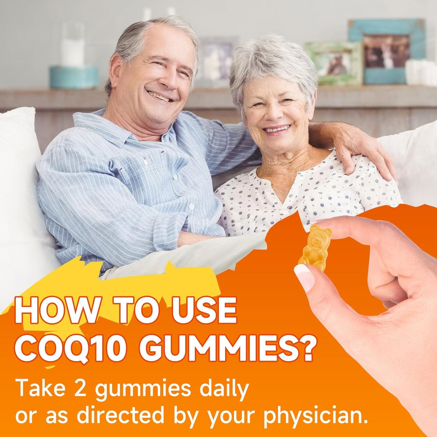 2 Pack BVIVLOO CoQ10 Gummies 250mg with Omega-3, B3, Zinc, Magnesium - Heart Health & Antioxidant Support - 120 Count - BoostGo Australia