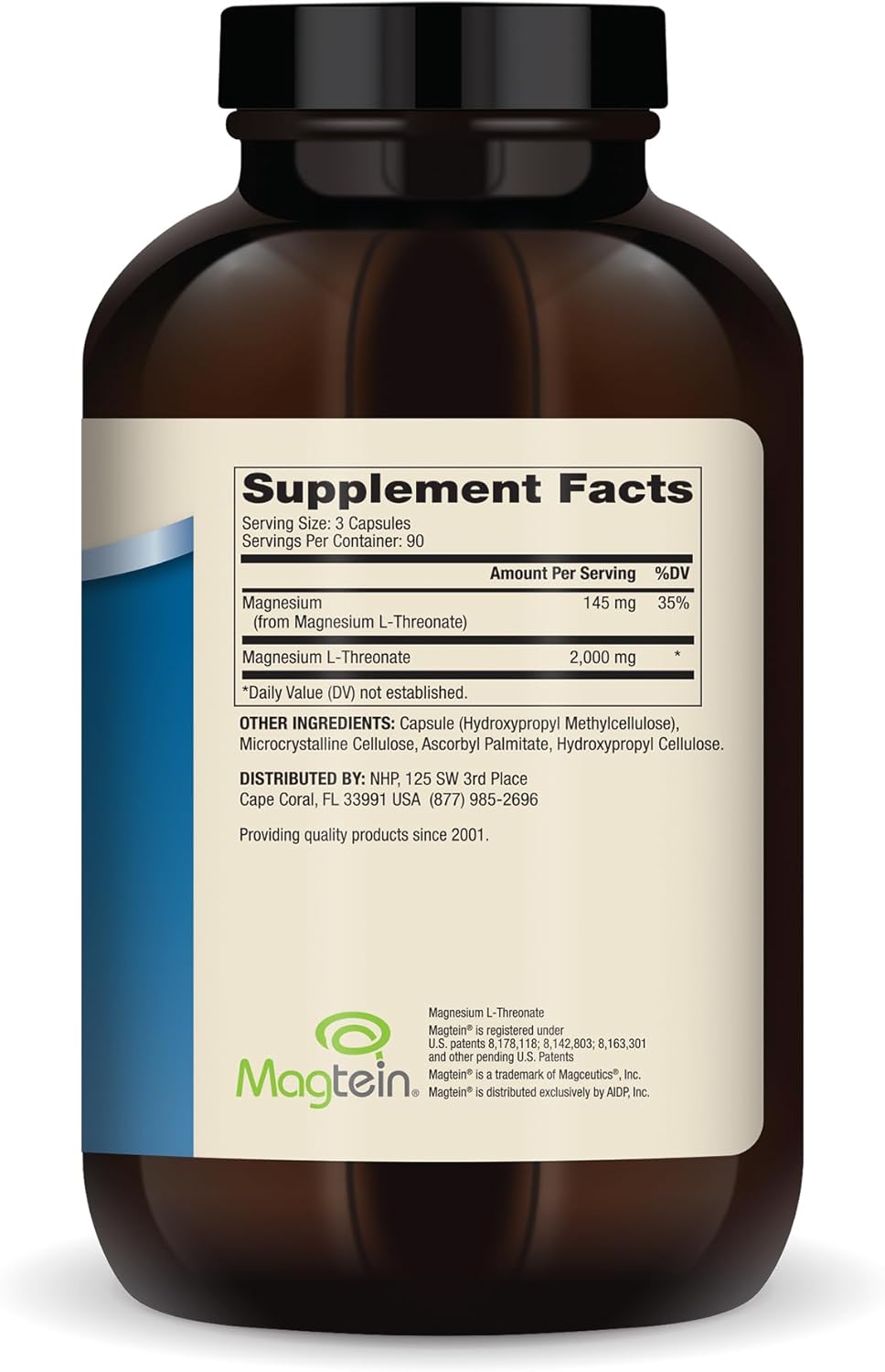 2-Pack Dr. Mercola Magnesium Advanced Dietary Supplement with Magnesium L-Threonate (90 Capsules Each) - Non-GMO