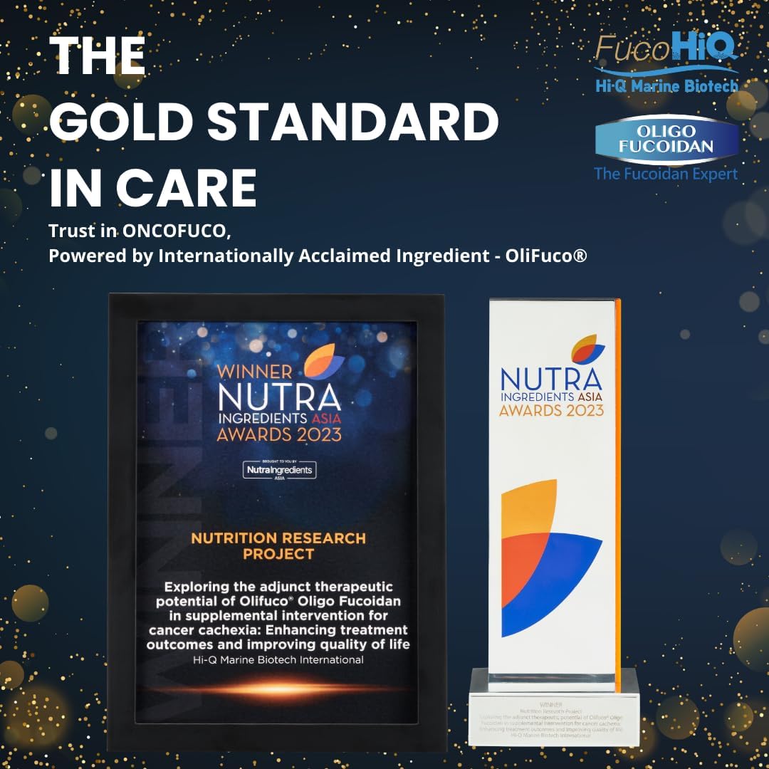 2 Pack Fucohiq Oligo Fucoidan Capsules - Doctor Recommended Immune Support Supplement - High Purity Seaweed Extract - Vegetarian - Halal Certified