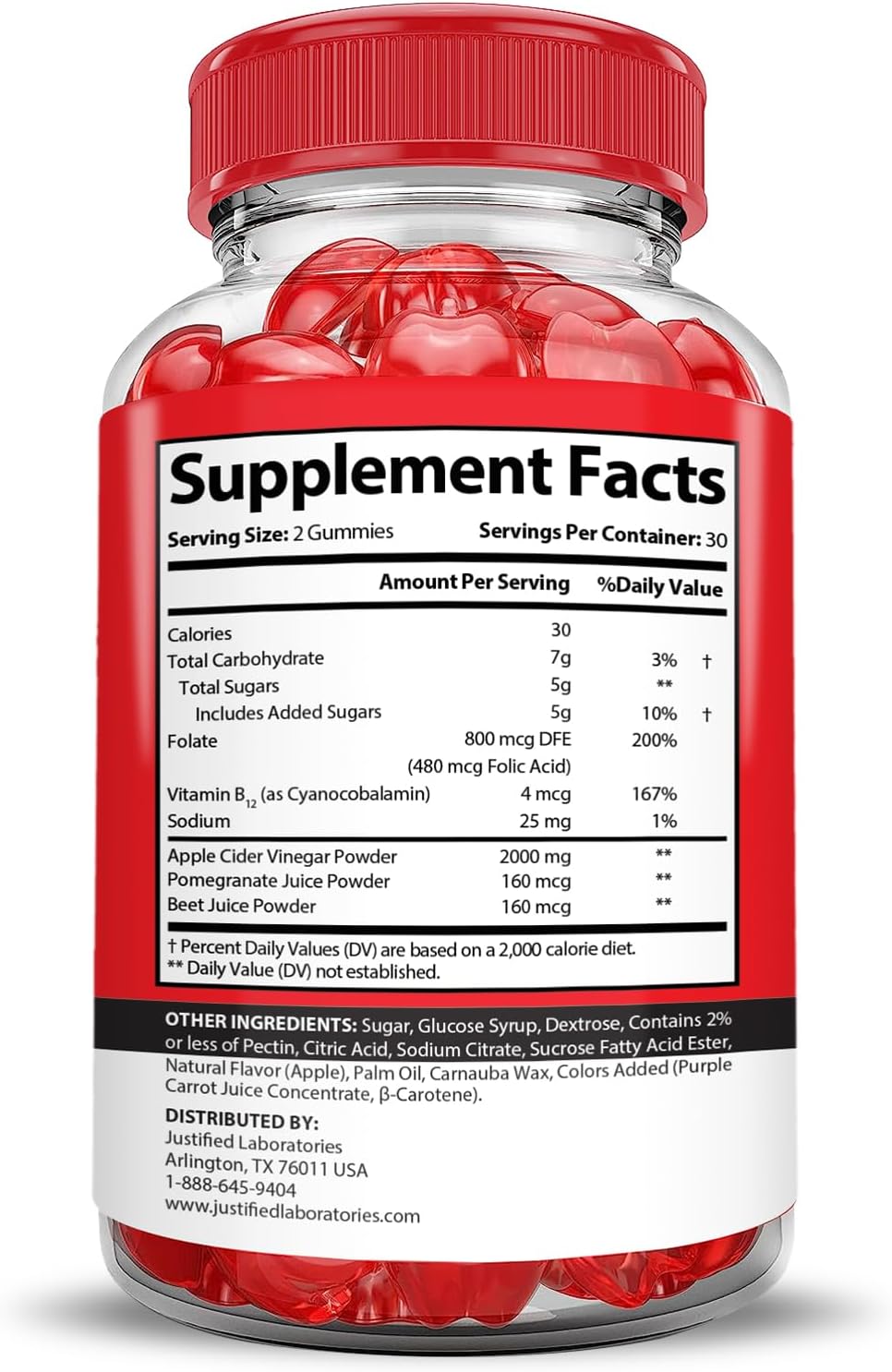 2 Pack Keto Crave ACV Gummies Extreme 2000MG - Advanced Formula with Apple Cider Vinegar, Pomegranate, Beet Juice, B12 - Vegan Non GMO 120 Gummies
