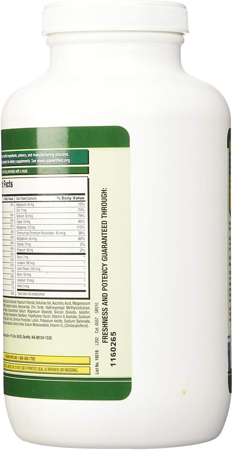 2 Pack Kirkland Signature Adult 50+ Multi Vitamins & Minerals - 400 Tablets