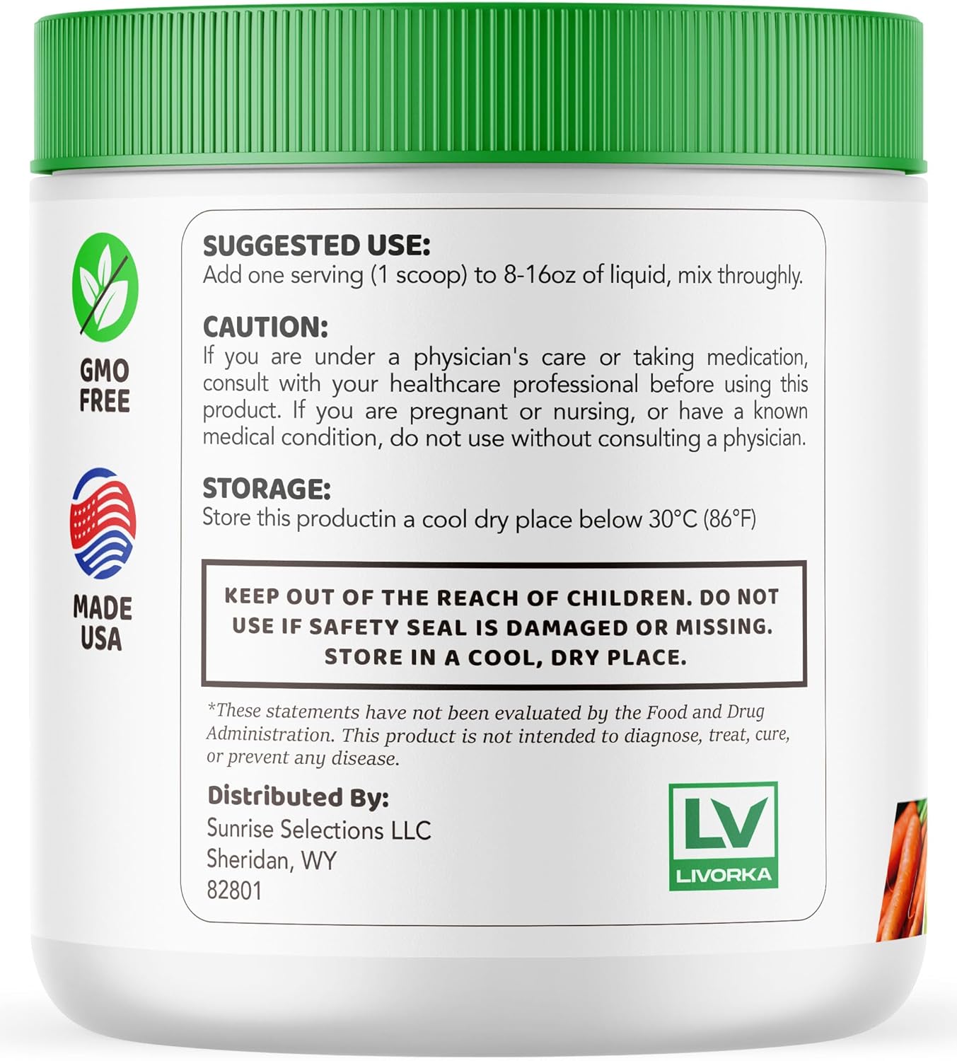 2 Pack Lean Body Tonic Powder - Advanced Formula, Natural Ingredients, 60 Servings for 2 Months