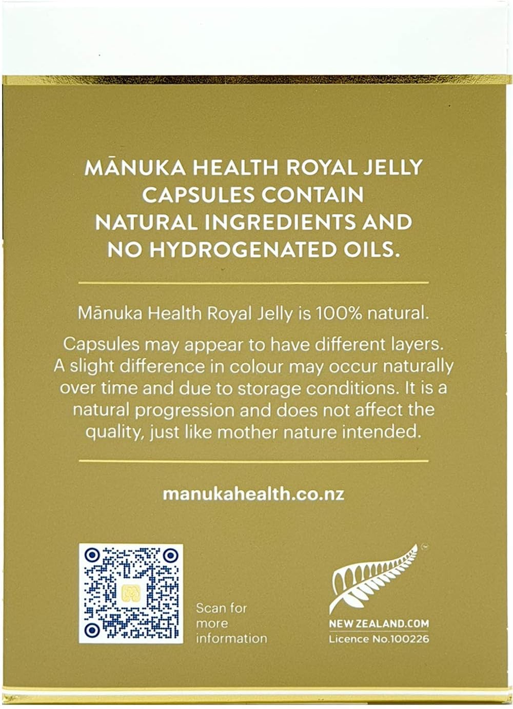 2 Pack Manuka Health 10hda Royal Jelly 1000mg Capsules - 365 Count - New Zealand Pure Royal Jelly for Immune Support, Skin Health, and Vitality