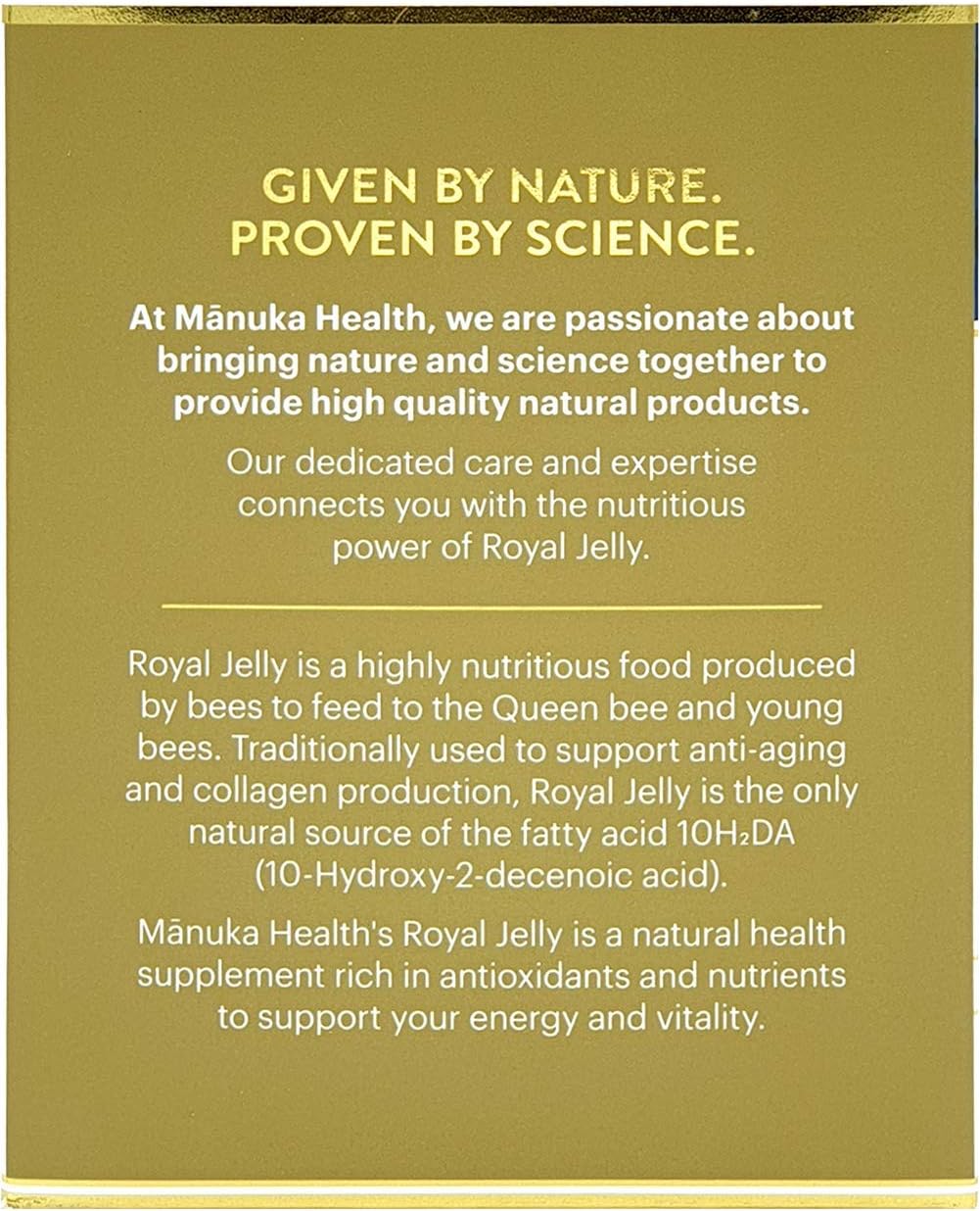 2 Pack Manuka Health 10hda Royal Jelly 1000mg Capsules - 365 Count - New Zealand Pure Royal Jelly for Immune Support, Skin Health, and Vitality