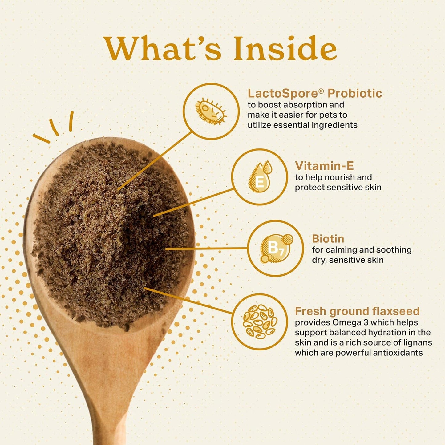 2-Pack Missing Link Skin & Coat + Probiotics Supplement 1lb Bag - Superfood Powder for Dogs, Supports Healthy Skin, Glossy Coat, & Hair Growth