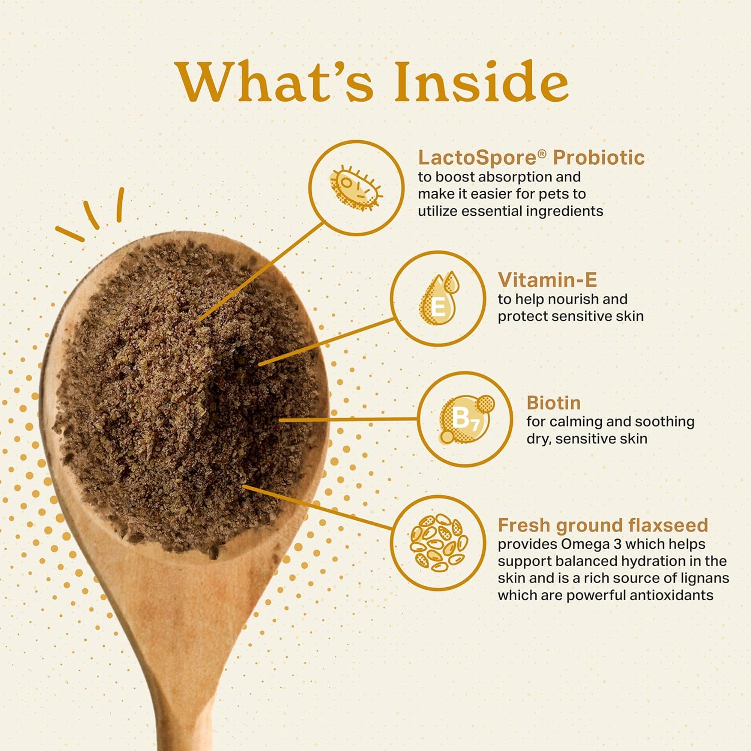 2-Pack Missing Link Skin & Coat + Probiotics Supplement 1lb Bag - Superfood Powder for Dogs, Supports Healthy Skin, Glossy Coat, & Hair Growth