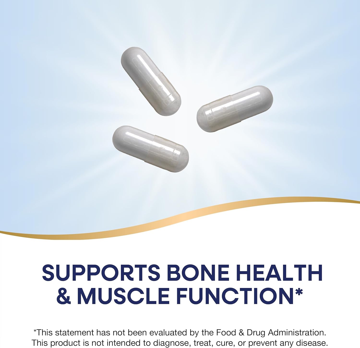 2 Pack Nature's Way Calcium Magnesium & Vitamin D3 Complex Capsules for Healthy Bones, Teeth, and Muscle Function - Gluten Free, 500 Capsules Total