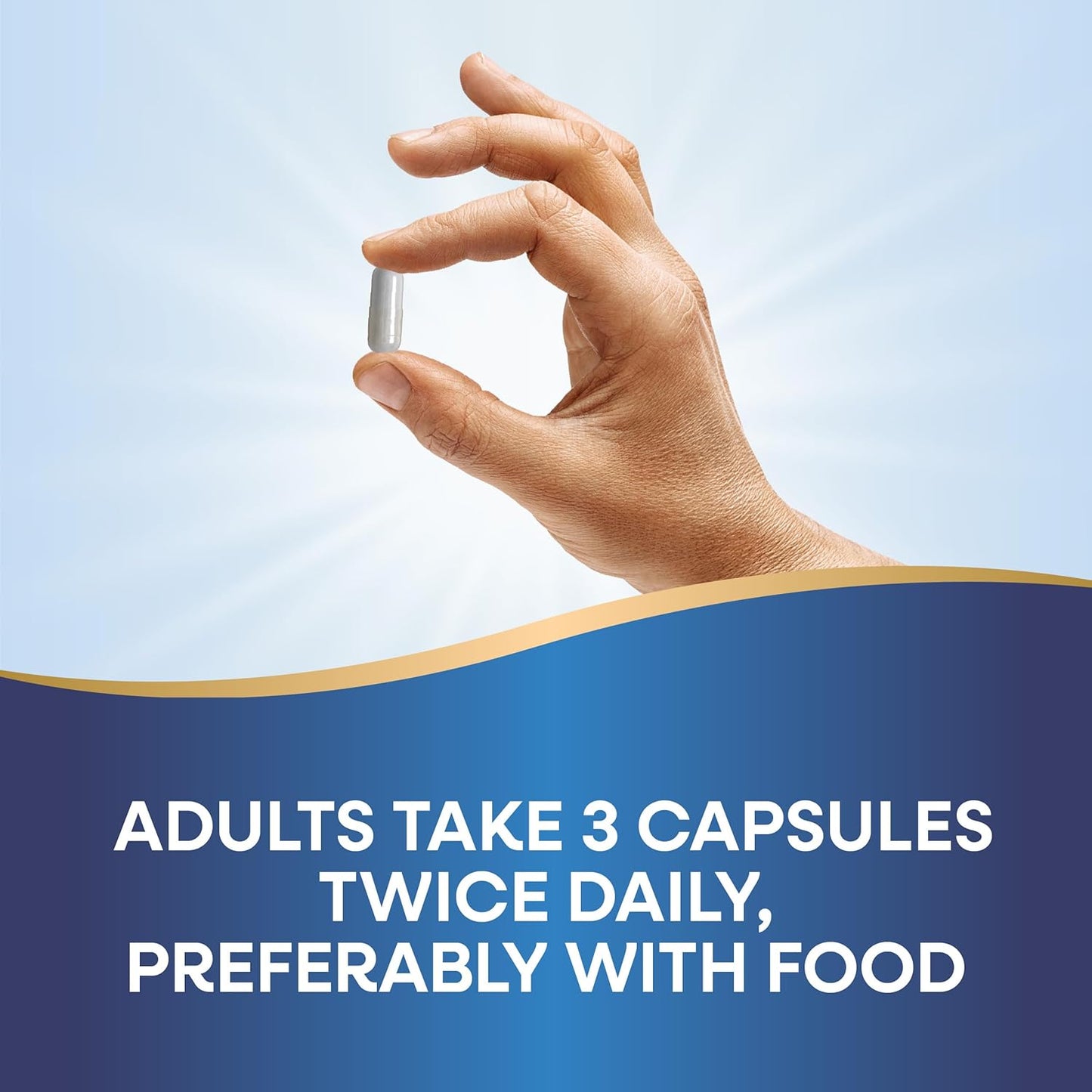 2 Pack Nature's Way Calcium Magnesium & Vitamin D3 Complex Capsules for Healthy Bones, Teeth, and Muscle Function - Gluten Free, 500 Capsules Total