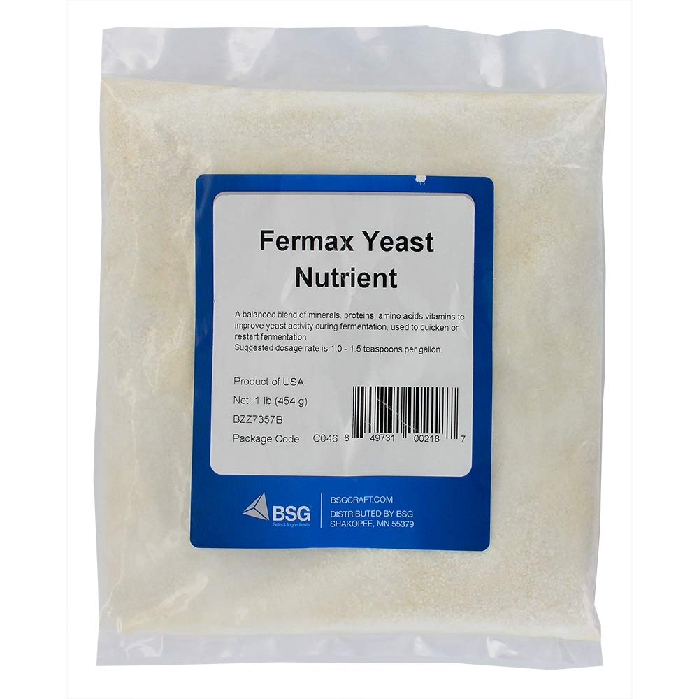 2 Pack of BSG Fermax Yeast Nutrient, 1lb - Enhance Yeast Performance for Better Brewing