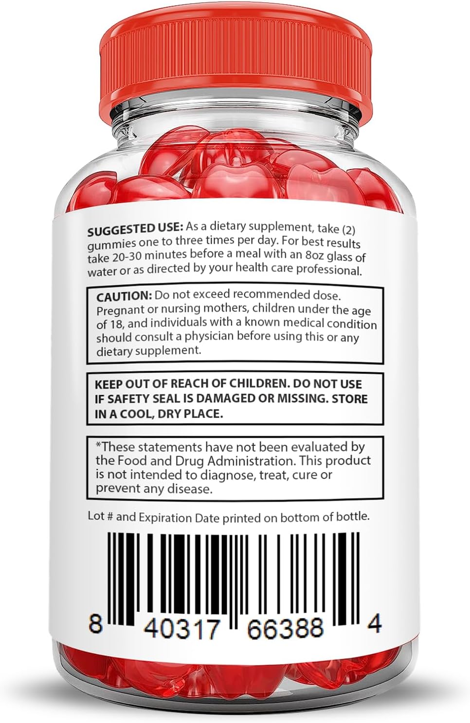 2 Pack of Justified Laboratories Ignite Keto ACV Gummies - 2000MG Extreme Formula with Pomegranate Beet Juice Powder, B12 - Vegan & Non GMO - 120 Gummies