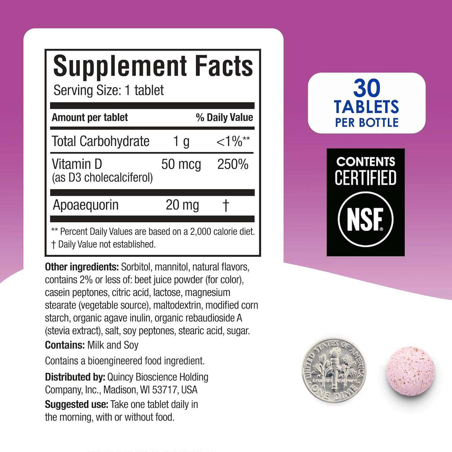 2 Pack Prevagen Extra Strength 20mg Chewables in Mixed Berry Flavor with Apoaequorin & Vitamin D, Includes Stackable Storage Box