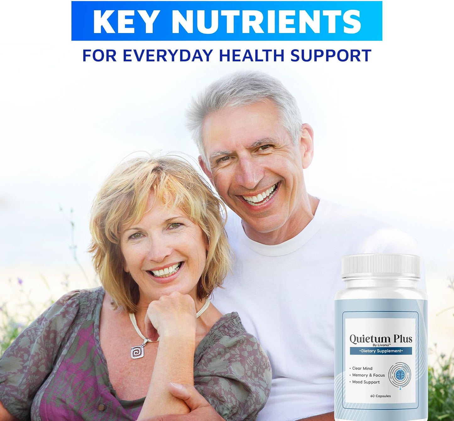 2 Pack Quietum Plus - Original Formula with 120 Capsules for 60 Days