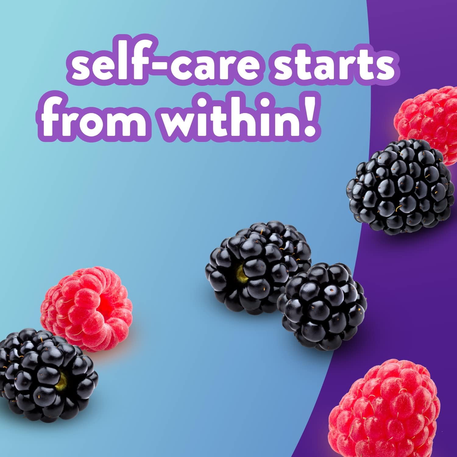 2 Pack Vitafusion Gorgeous Hair, Skin & Nails Gummy Multivitamin with Biotin, Vitamins C&E - 135ct (45 Day Supply) - Raspberry Flavor