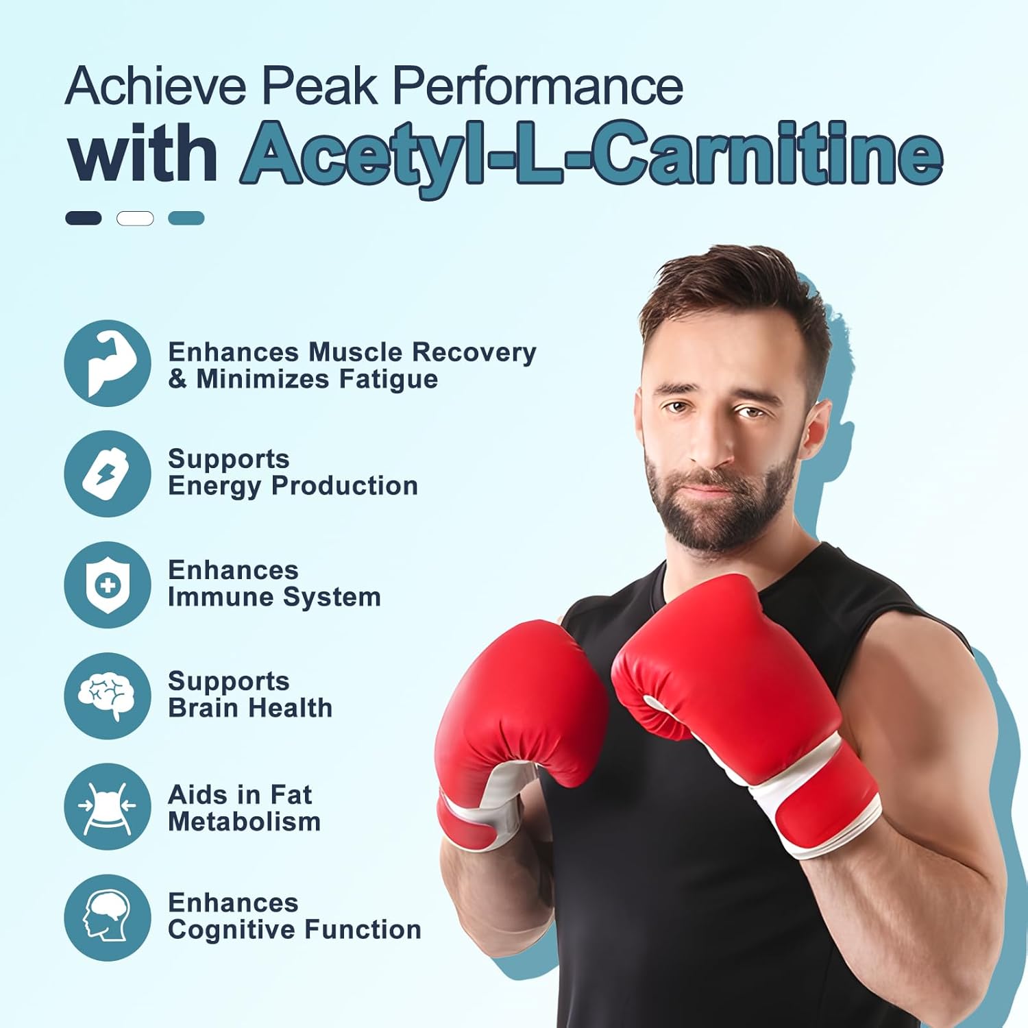 2 Pack Zetelixia Acetyl L-Carnitine Gummies 2000mg - Energy & Brain Support Supplement with Vitamin C & B12 for Men & Women - Vegan, Non-GMO, Sugar Free - 120 Count